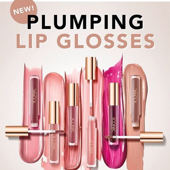 💗ICONIC LONDON Lip Plumping Gloss Pink Lovestruck - Picture 7 of 13